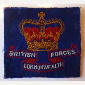 British Commonwealth Forces Machine-woven Shoulder-flash.