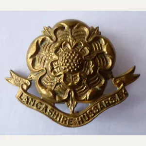 Lancashire Hussars Imperial Yeomanry Cap-badge.