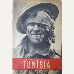WW2 Large 1944 Magazine 'The Army at War :Tunisia'.