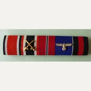Third Reich :Medal Ribbon-bar with Five Ribbons.