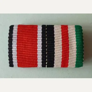 Third Reich : Medal Ribbon-bar with Two Ribbons.