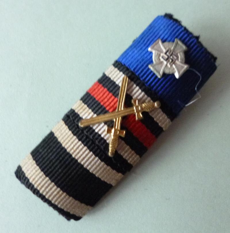 Third Reich : Medal Ribbon-bar with Three Ribbons. — image 2