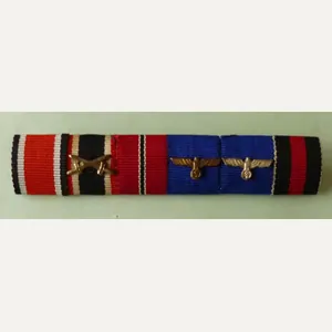 Third Reich :Medal Ribbon-bar with Six Ribbons.