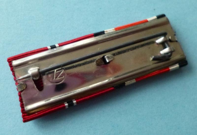 Third Reich : Medal Ribbon-bar with Two 25mm wide Ribons. — image 3