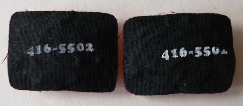 Pair of Royal Marines Bandsmans No1 Dress Collar-badges. — image 2