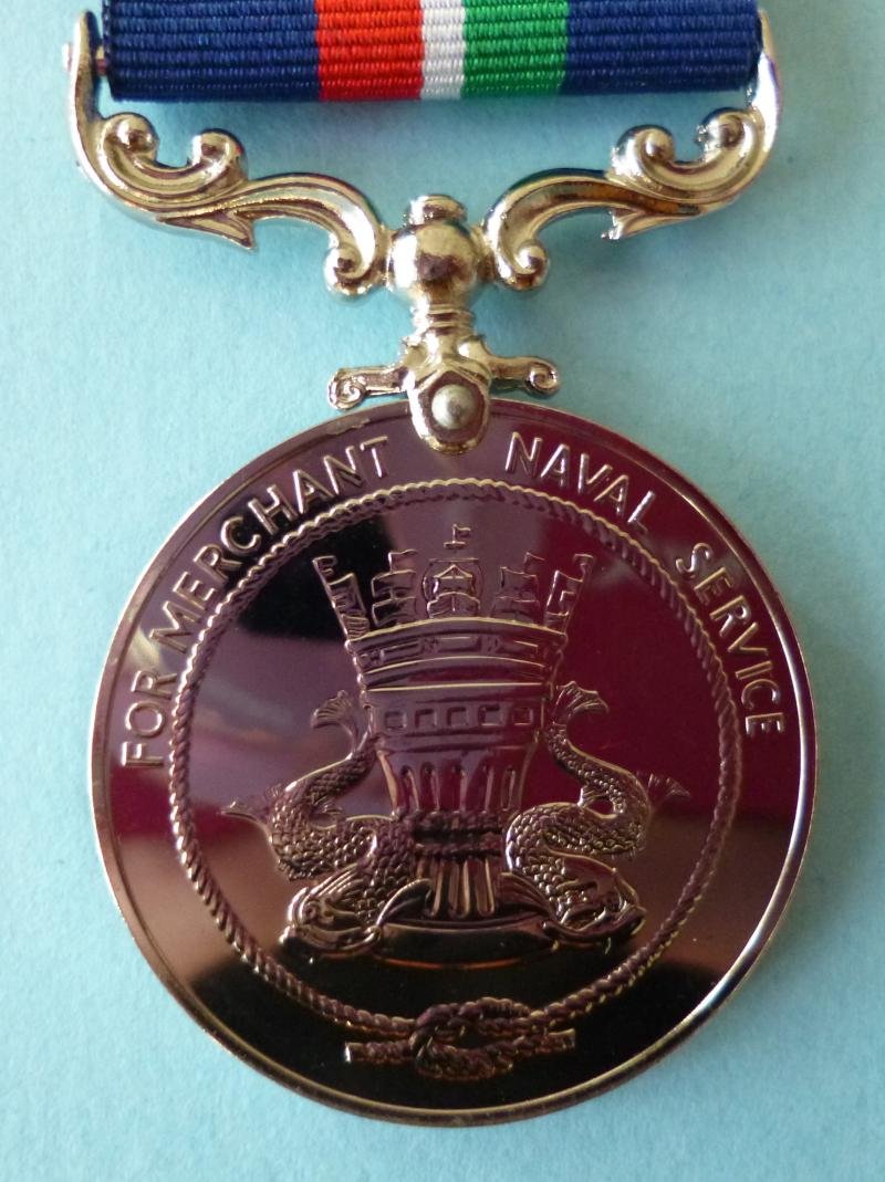 Merchant Naval Service Medal. — image 3