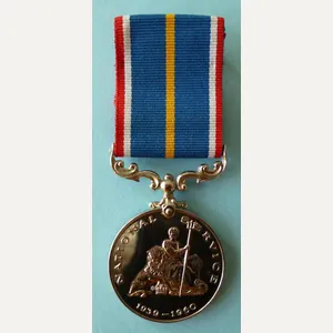 National Service Medal.
