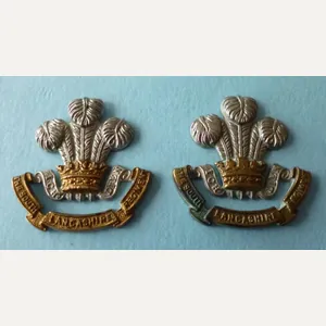 South Lancashire Regiment (Prince of Wales's Vols) Matched Pair of …