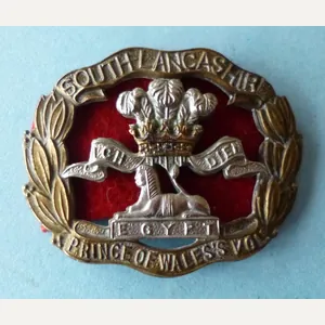 South Lancashire Regiment (Prince of Wales's Vols) Beret-badge.