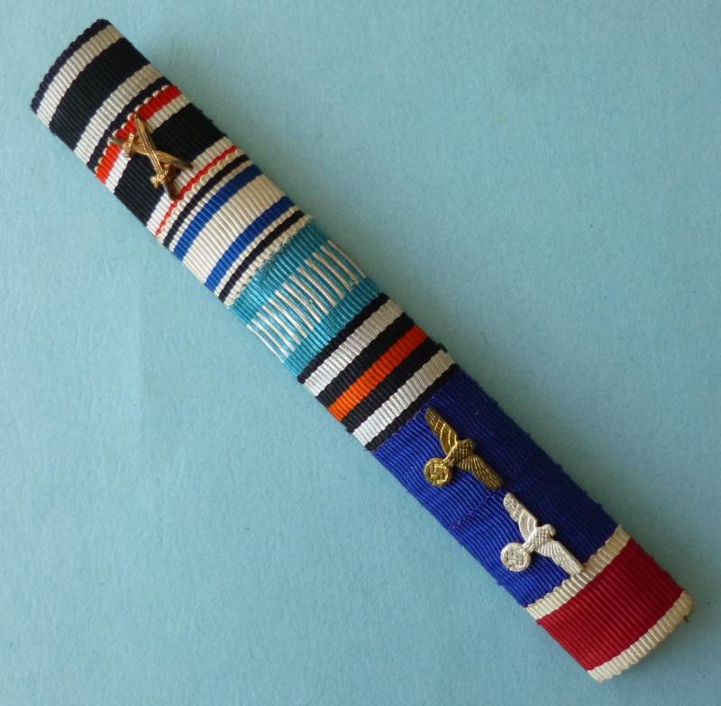 Third Reich : Medal Ribbon-bar with Eight Ribbons. — image 2