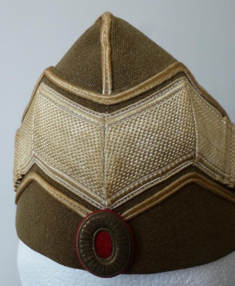 Denmark : WW2 (?) Army Officer's M23 Rigid-pattern Forage-cap. — image 2