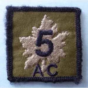 Royal Air Force No.5 (Army Co-operation) Squadron Subdued Formation-flash.