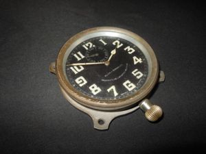 WW1 French Armée de l'Air – AIRCRAFT COCKPIT CLOCK – …