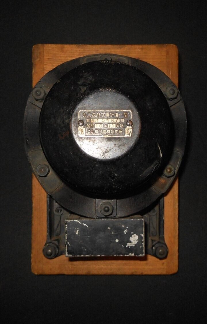 WW2 Imperial Japanese Navy – TYPE 92 MAGNETIC COMPASSS – EARLY VARIANT- A2N A5M — image 9