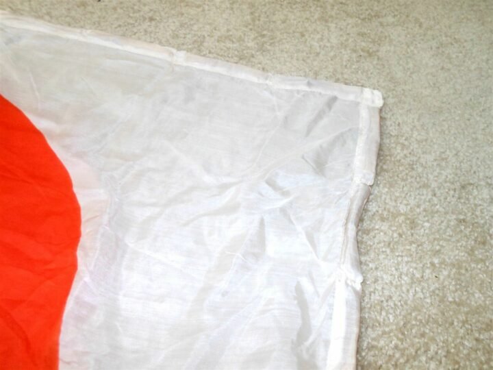 WW2 Imperial Japanese Navy – PILOT'S BAIL-OUT SURVIVAL FLAG – VERY RARE! — image 5