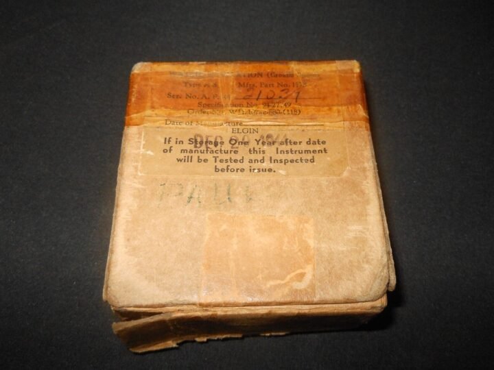 WW2 US Army Aircraft – ELGIN TYPE A-8 'JITTERBUG' NAVIGATION STOPWATCH – NICE! — image 12