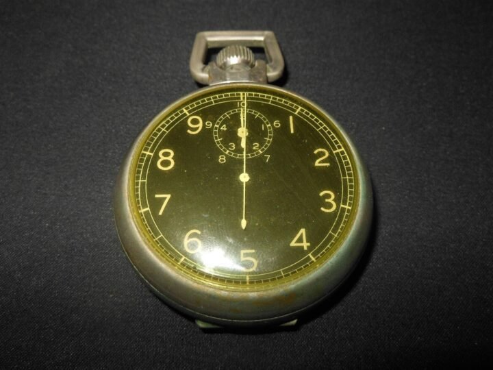 WW2 US Army Aircraft – ELGIN TYPE A-8 'JITTERBUG' NAVIGATION STOPWATCH – NICE! — image 3