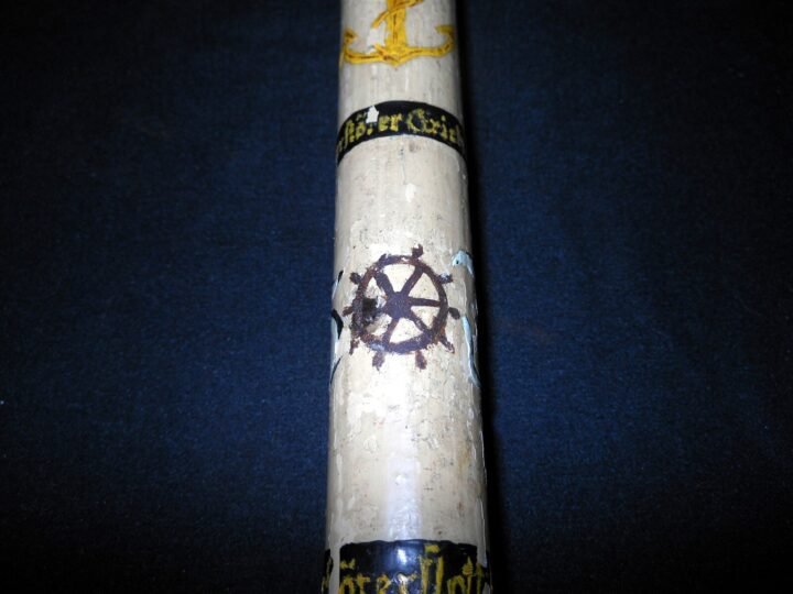 WW2 German Kriegsmarine Destroyer – NAVY WALKING STICK – KURT BENDIX – SUPERB! — image 15