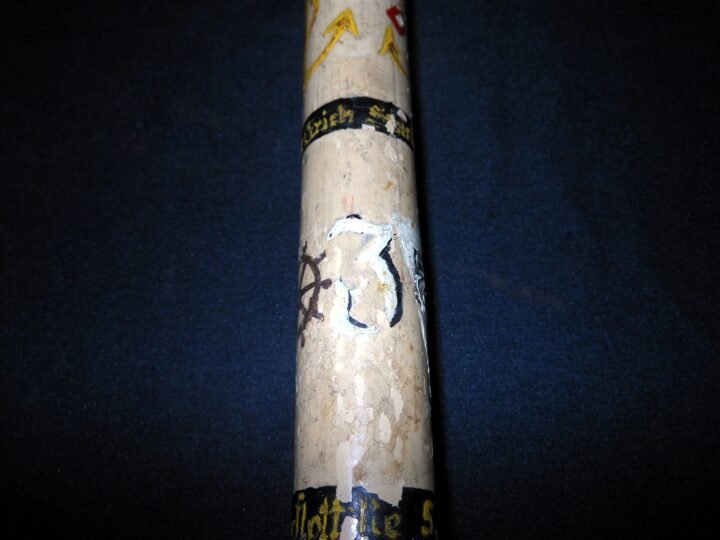 WW2 German Kriegsmarine Destroyer – NAVY WALKING STICK – KURT BENDIX – SUPERB! — image 16