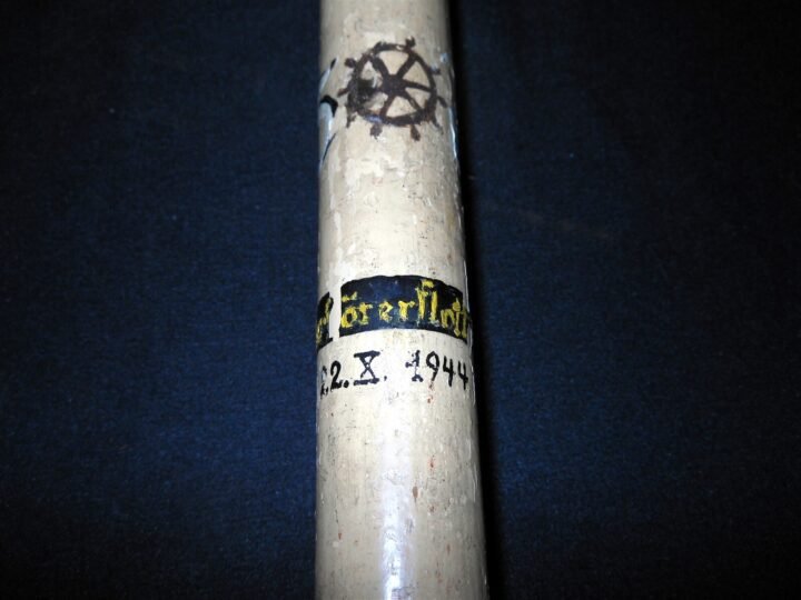 WW2 German Kriegsmarine Destroyer – NAVY WALKING STICK – KURT BENDIX – SUPERB! — image 18