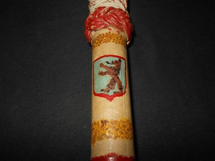 WW2 German Kriegsmarine Destroyer – NAVY WALKING STICK – KURT BENDIX – SUPERB! — image 7