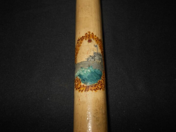 WW2 German Kriegsmarine Destroyer – NAVY WALKING STICK – KURT BENDIX – SUPERB! — image 9