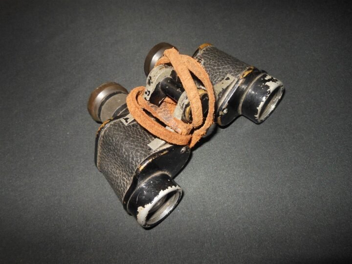 WW2 Imperial Japanese Army – 6×24 FIELD BINOCULARS – KAIKOSHA – VERY NICE! — image 2