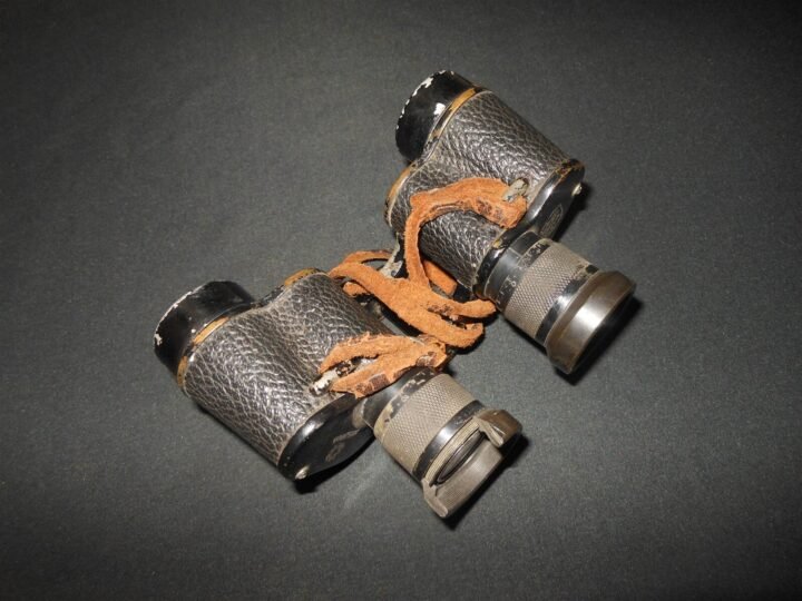 WW2 Imperial Japanese Army – 6×24 FIELD BINOCULARS – KAIKOSHA – VERY NICE! — image 3