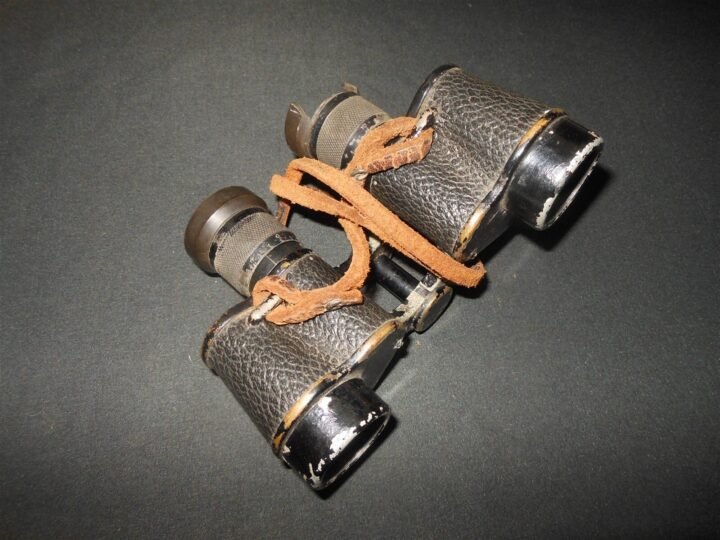 WW2 Imperial Japanese Army – 6×24 FIELD BINOCULARS – KAIKOSHA – VERY NICE! — image 4
