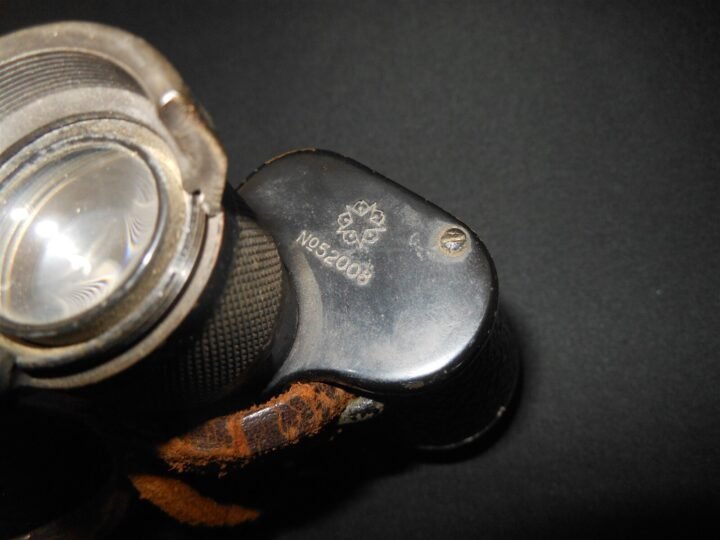 WW2 Imperial Japanese Army – 6×24 FIELD BINOCULARS – KAIKOSHA – VERY NICE! — image 5