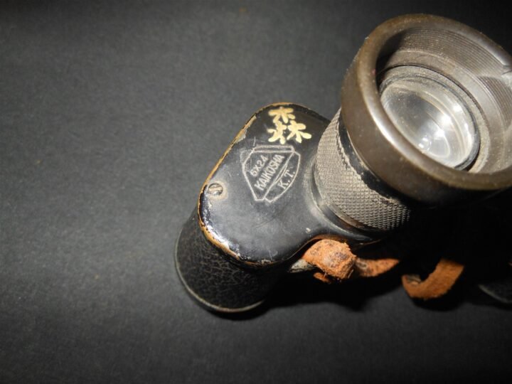 WW2 Imperial Japanese Army – 6×24 FIELD BINOCULARS – KAIKOSHA – VERY NICE! — image 6