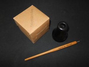 WW II German Army – DESK SET – CERAMIC INK …