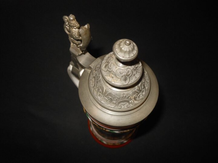 WW1 Imperial Prussian Army – REGIMENTAL STEIN – 7. KONIGS INF. RGT. 106 LEIPZIG — image 4