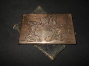 WW2 German Kriegsmarine – SILVER CIGARETTE CASE – U-BOAT PRESENTATION …