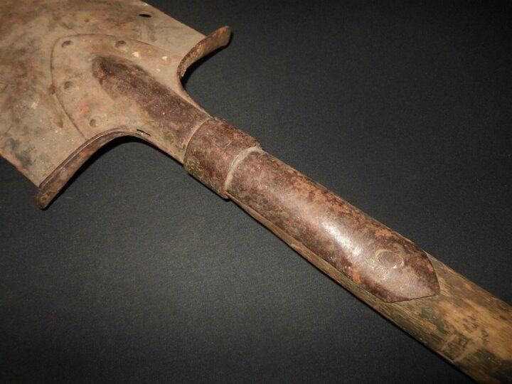 WW1 Imperial Soviet Russian – MPL-50 SHOVEL / ENTRENCHING TOOL – VERY NICE! — image 3