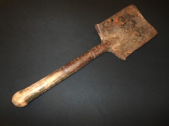 WW1 Imperial Soviet Russian – MPL-50 SHOVEL / ENTRENCHING TOOL – VERY NICE! — image 5