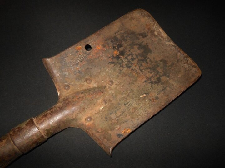 WW1 Imperial Soviet Russian – MPL-50 SHOVEL / ENTRENCHING TOOL – VERY NICE! — image 6