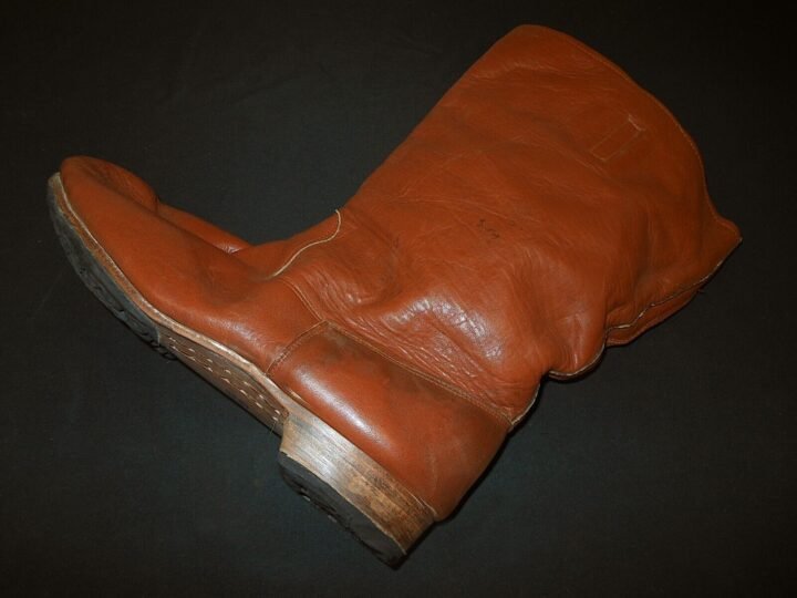 WW2 Imperial Japanese Army – PILOT FLIGHT BOOTS – Ki61 Ki43 Ki84 – VERY RARE! — image 13