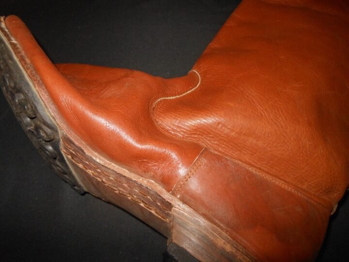 WW2 Imperial Japanese Army – PILOT FLIGHT BOOTS – Ki61 Ki43 Ki84 – VERY RARE! — image 6