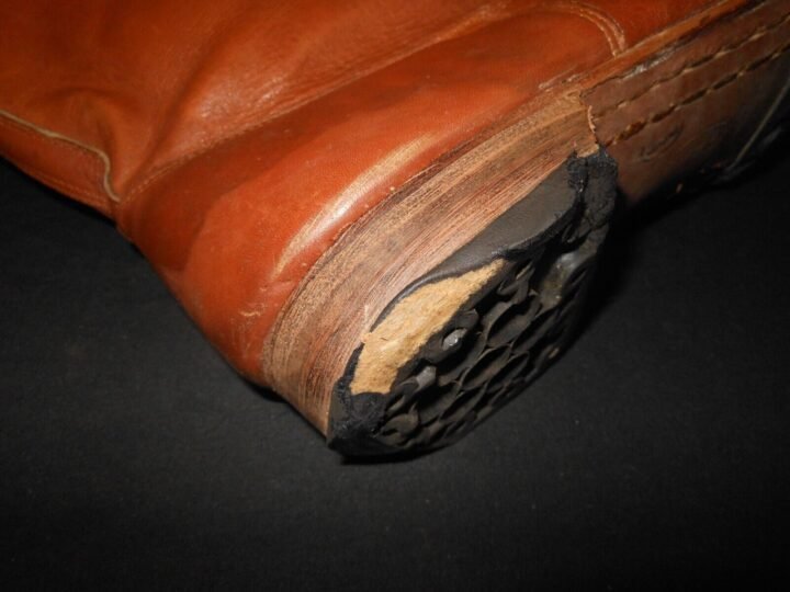 WW2 Imperial Japanese Army – PILOT FLIGHT BOOTS – Ki61 Ki43 Ki84 – VERY RARE! — image 9