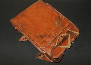 WW2 Imperial Japanese Army – LEATHER COMBAT BACKPACK – NAMED …