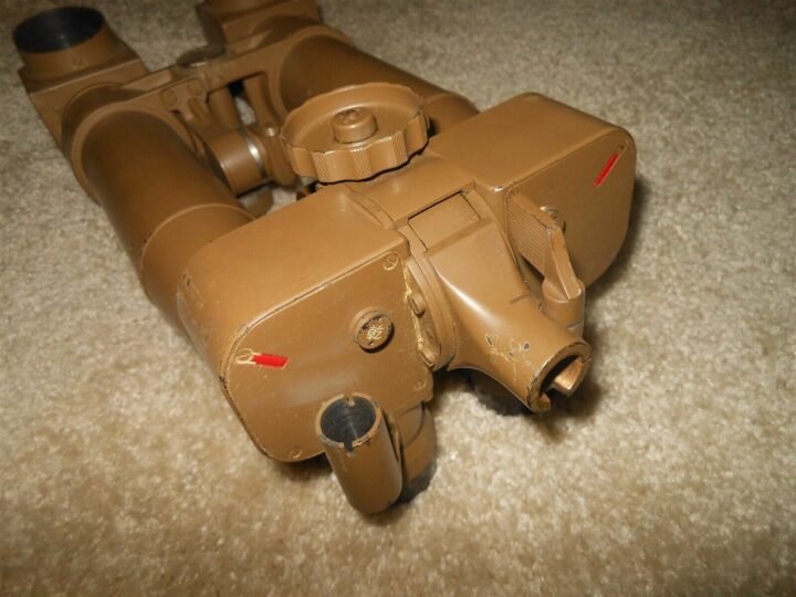 WW II Imperial Japanese Army – 8 x 6.2 TRENCH BINOCULARS & CASE – SUPERB! — image 15