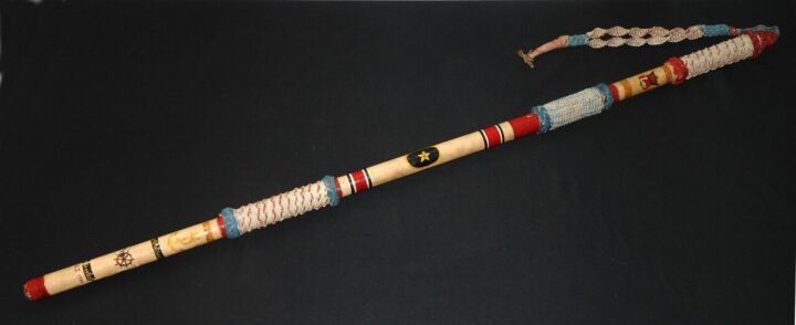 WW II German Navy Destroyer – NAVY WALKING STICK – KURT BENDIX – SUPERB! — image 2