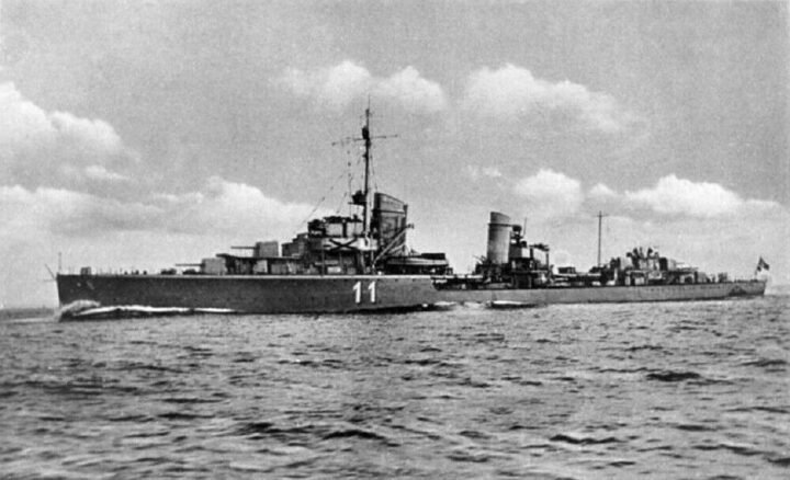 WW II German Navy Destroyer – NAVY WALKING STICK – KURT BENDIX – SUPERB! — image 20