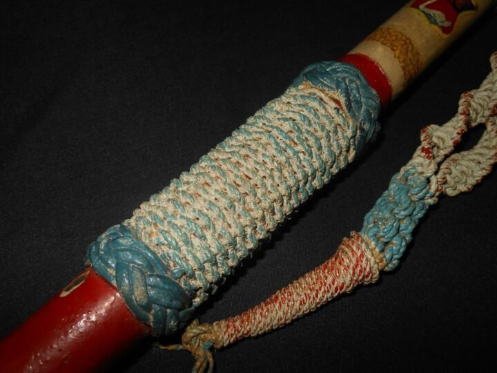 WW II German Navy Destroyer – NAVY WALKING STICK – KURT BENDIX – SUPERB! — image 5