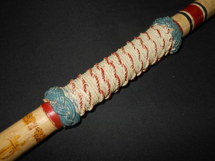 WW II German Navy Destroyer – NAVY WALKING STICK – KURT BENDIX – SUPERB! — image 6