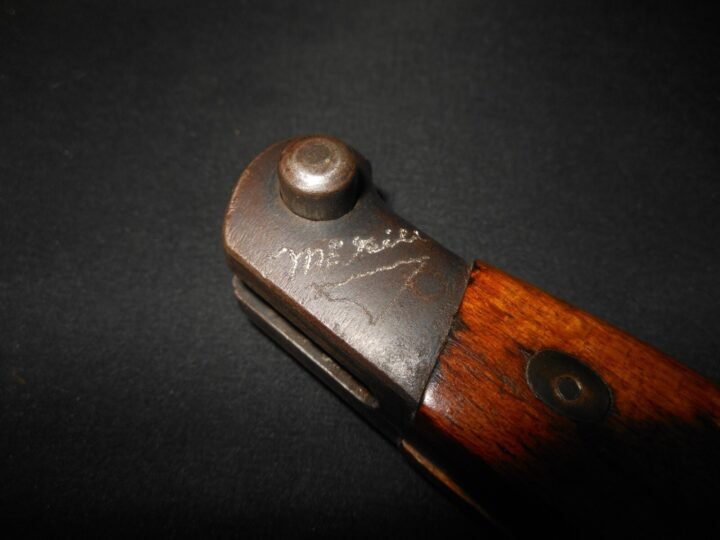 WW2 Imperial Japanese Army – TYPE 30 BAYONET – KOKURA ARSENAL – USS IOWA VET! — image 13