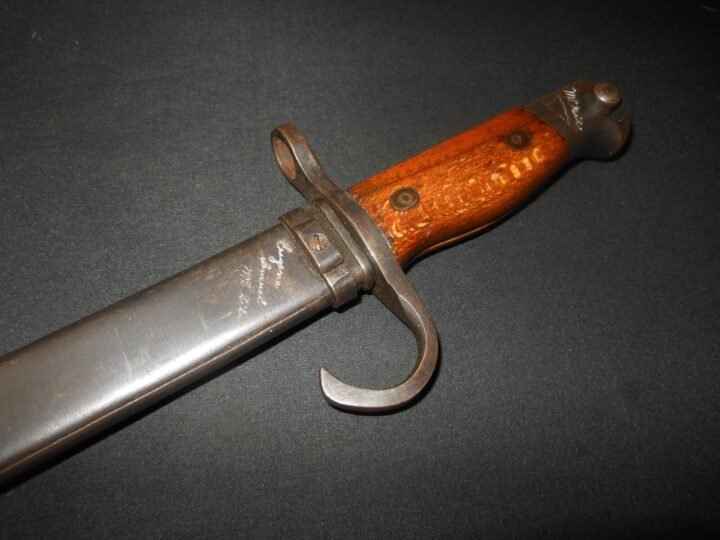 WW2 Imperial Japanese Army – TYPE 30 BAYONET – KOKURA ARSENAL – USS IOWA VET! — image 3