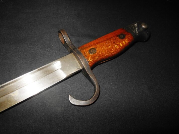 WW2 Imperial Japanese Army – TYPE 30 BAYONET – KOKURA ARSENAL – USS IOWA VET! — image 5