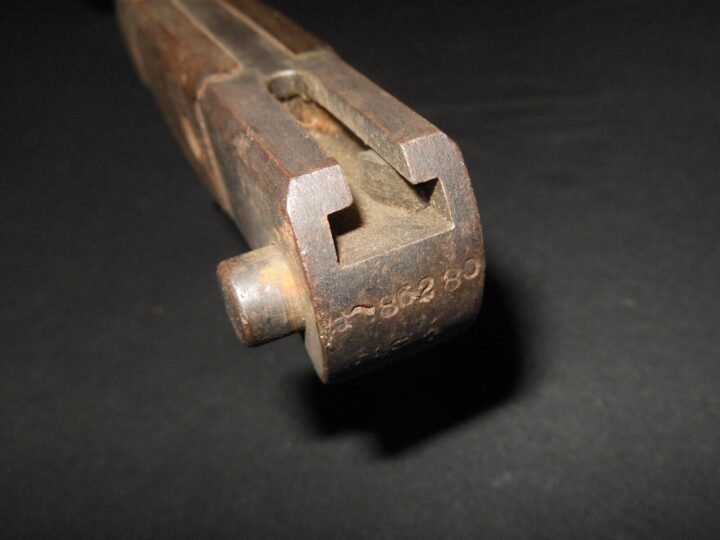 WW II Imperial Japanese Army – ARISAKA TYPE 30 BAYONET – JINSEN ARSENAL – NICE! — image 14